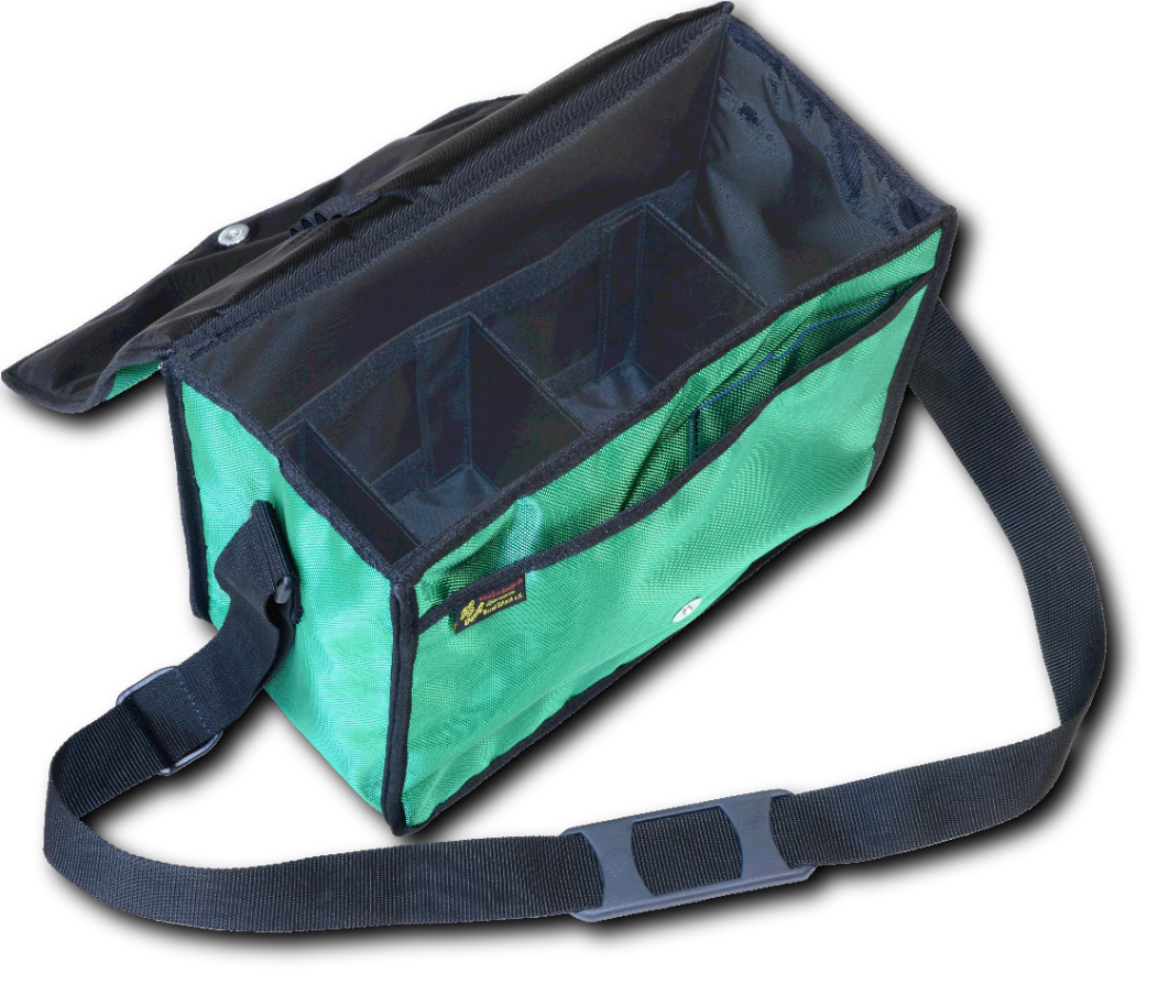 Pflegetasche bs01004 in grün offen
